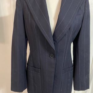 Ralph Lauren Blue Pinstripe Classic Blazer size 4